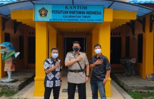 Ketua PWI Sambut Baik Kunjungan Dir Binmas Polda Kaltim