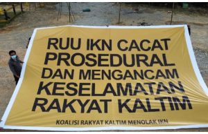 UU IKN Dinilai Cacat Prosedural RUU IKN Minim Partisipasi Publik, Koalisi Kaltim Serukan Boikot