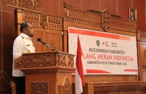 Buka Muskab PMI Kutim – Kasmidi: Peran PMI Strategis