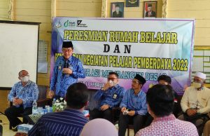 Wabup HST Gembira, Apresiasi Pelajar Pemberdaya Bangun Desa di Patikalain Kawasan Meratus