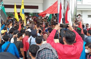 Demo, ARKM Tuntut Pemulihan Hak Korban Banjir