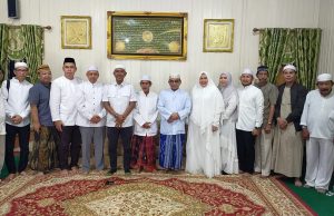 Petinggi Gerindra Kalsel di Barabai, Lanjut Silaturahmi ke Guru Bakhiet