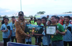 Turnamen Antar Pelajar Bupati Cup Sukses, Wabup Meminta dijadikan Agenda Tahunan
