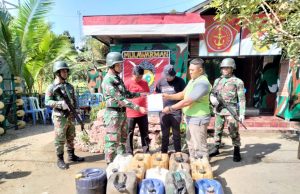 450 Personel Yonif 621/MTG Latihan Pratugas Pamtas RI – Malaysia, Tersebar di 18 Pos