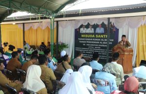 Bupati Sebut Wisuda Santri Bentuk Penghargaan Bagi Anak