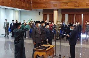 Ardiansyah Lantik Empat Pejabat Tinggi Pratama