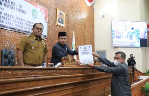 Tujuh Fraksi Terima Pertanggung Jawaban APBD 2021dengan Catatan