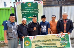 Di Momen Idul Adha 1443 H, LDII Kutim Potong Ratusan Hewan Kurban