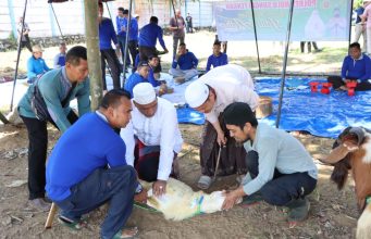 Tradisi Setiap Idul Adha, Polres HST selalu Qurban, Kapolres : Dagingnya Dibagikan ke Masyarakat