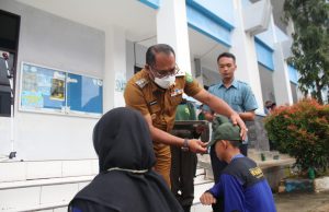 380 Pelajar SMKN 2 Ikuti Pembekalan di Mako Lanal Sangatta