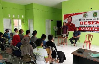 Reses di Desa Pelawan, Faisal Rahman Masyarakat Minta Gedung SMA