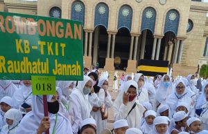 2200 Siswa KB se Samarinda Ikuti Manasik Haji Cilik