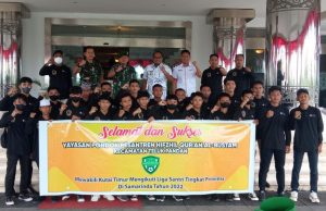 Wabup Lepas Yaphiqa FC Ikuti Liga Santri Tingkat Provinsi Kaltim