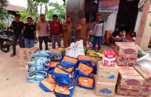 BPBD Serahkan Bantuan untuk Warga Terdampak Musibah Kebakaran di Munthe