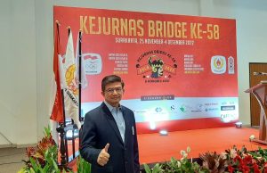 Waketum PB Gabsi Buka Kejurnas Bridge, Tomohon Pimpin Kelas A & Grobogan di Kelas B