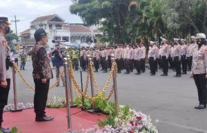 Polres Batu Gelar Apel Pasukan, 552 Tim Gabungan Siap Amankan Nataru
