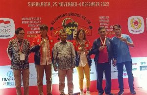 Klub Bridge Pertamina Juara Indonesia Open