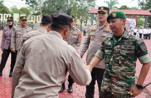 Pimpin Apel di Mapolres, Dandim : Untuk Tingkatkan Sinergitas