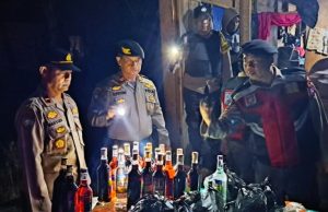 Operasi Pekat Polres HST, Enam Pemabuk Terjaring dan Satu Pemilik Kedai Malam Diamankan