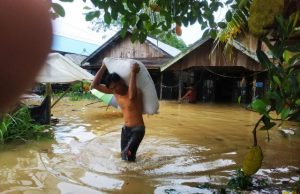 Hujan Semalaman, HST dan HSS Banjir Besar, BPBD Pantau Daerah Tergenang