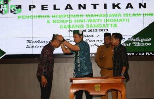 Pengurus HMI Dilantik, Kasmidi : Diharapkan Bisa Jadi Mitra Pemkab