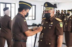 Kajati Kaltim Lantik Kajari Kutim, Berau dan Samarinda