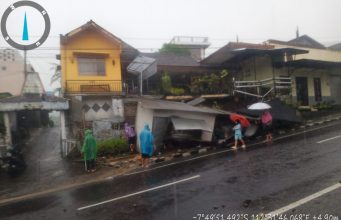 Hujan Deras Melanda Kota Batu, Akibatkan 4 Lokasi Di Kecamatan Bumiaji Longsor