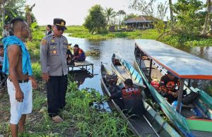 Dua Warga Sungai Buluh Hilang Menukui Lukah, Tim Gabungan BPBD HST Masih Lakukan Pencarian