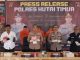 Polres Kutim Amankan Tiga Pengedar Sabu dan BB 124 Gram