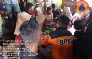 Alhamdulillah! Satu Nelayan Sei Buluh HST yang Hilang Lima Hari, Ditemukan Selamat