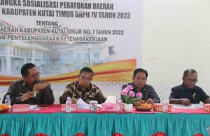 DPRD Kutim Gelar Sosper di Kaliorang