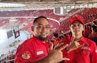 Faizal dan Yuli Hadiri Bulan Bung Karo di GBK