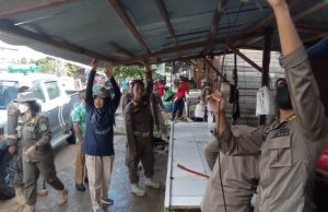 Pedagang di Kawasan Jalan Inpres Ditertibkan