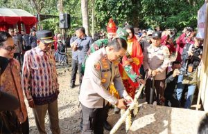 Diresmikan Kapolda Kalsel, 10 Rumah Warga HST yang Masuk Program Bantuan Bedah Rumah
