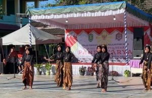 Pelajar SDN 001 Sangatta Utara Unjuk Kebolehan Tampilkan Karya P5