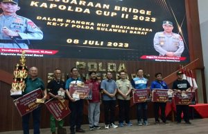 Mampang Bridge Community Jakarta Juara Kapolda Sulbar Cup