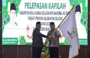 Berkekuatan 46 Peserta, Kafilah HSS Menuju MTQ Kalsel, Bupati Fikry : Junjung Tinggi Sportivitas