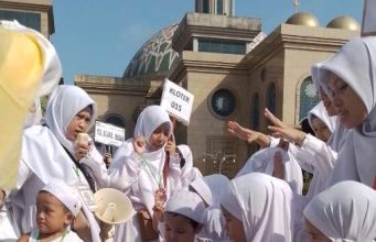 5500 Calon Haji Cilik Padati Islamic Center Samarinda