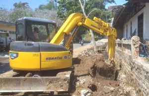 Pembangunan Drainase Depan TPA Tlekung Dikebut