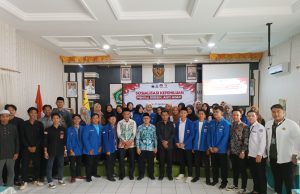 Sosialisasi Kepemiluan PC PMII HSS, MUI : Pemuda Perlu Tahu Fatwa Bermuamalah di Medsos