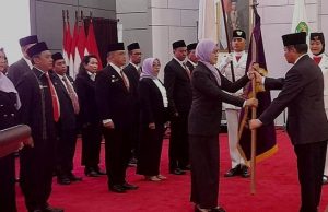Sri Wahyuni Dilantik Jadi Ketua IKAL Lemhanas