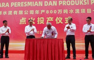 Pabrik Semen di Kutim Beroperasi, Diresmikan Gubernur Kaltim