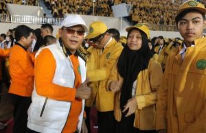 Profesor dan 5.539 Mahasiswa Baru Unmul