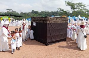 820 Anak KB dan TK/PAUD se-Kecamatan Bengalon Ikuti Manasik Haji