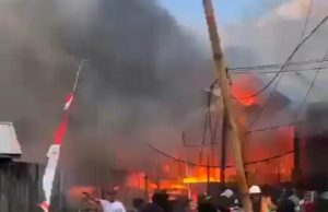 Kebakaran di Muara Kaman, 19 Rumah, 1 Mobil dan 6 Unit Motor Hangus Tebakar