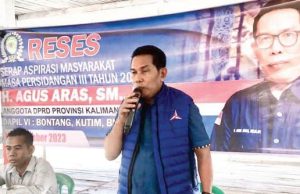 Agus Aras Reses ke Pengadan, Warga Keluhkan Pendidikan dan Jalan Usaha Tani
