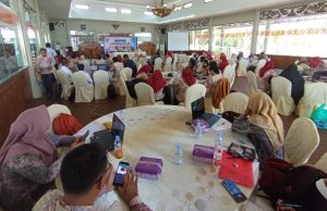 64 Guru SMPN 1 Sangatta Utara Ikuti Bimtek Susun Kurikulum Merdeka