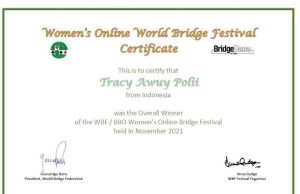 WBF Women’s Online Autum Festival 6-11 Nopember 2023