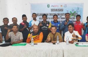 Jelang Kejuaraan Triathlon di Muara Bengkal, FTI Lakukan Sosialisasi ke Sekolah
