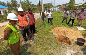 Jalan Penghubung Tiga Desa di Kongbeng Dicor Beton